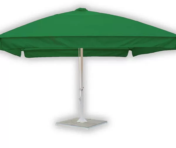 Уличный зонт 4х4м зеленый