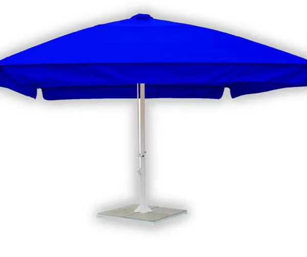 Уличный зонт 4х4м синий