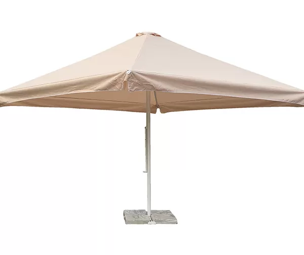 Уличный зонт 4х4м бежевый
