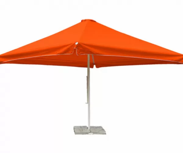 Уличный зонт 4х4м оранжевый